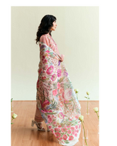 3-PC Unstitched Embroidered Lawn Coco By Zara Shahjahan | SABLE-D9